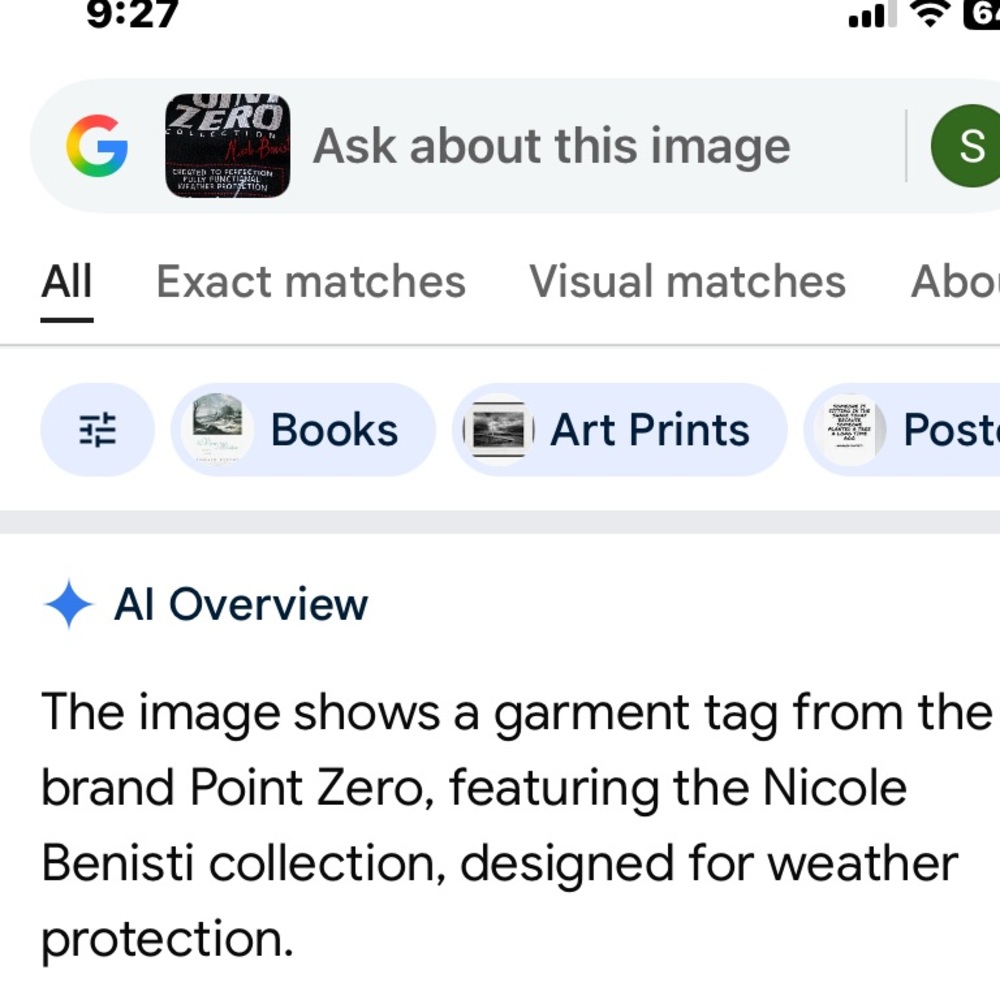 Point Zero (Nicole Benisti) hooded Utility Jacket Cream Tan Size Large - Picture 17 of 17